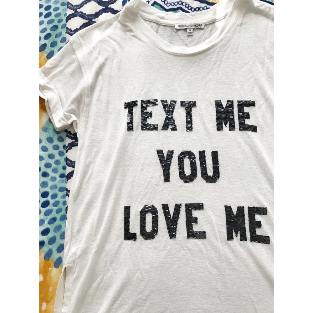 Rebecca Minkoff Text Me Tee